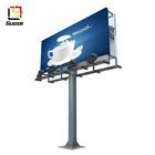 outdoor advertising stainless steel material billboard