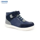 Choozii Latest Fashion New Spring Autumn Boys Kids Running Classic Sneakers Casual Waterproof High Top Blue Stock Shoes