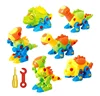 Dinosaur Toys Take Apart Toys With Tools (218 pieces) - Pack of 6 Dinosaurs - Construction Engineering STEM Learning Toy