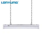 CCT 調整可能な & リンク可能 1.2 メートル 4 足 40 ワット CE ETL Led リニアライト倉庫/工場/ オフィス
