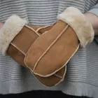 Real Wool Lining Lambskin Gloves wholesale