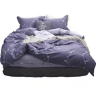 America Market Reactive Printing Warm Cotton Quilt Bedding Sets