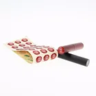 Self adhesive brand name label Epoxy resin lipstick sticker