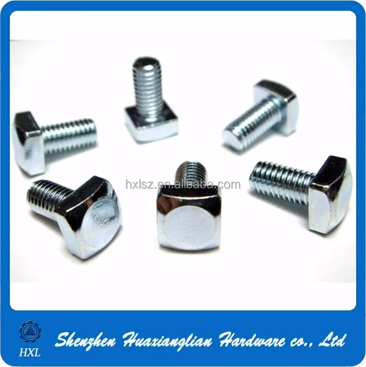 M5 M6 M8 M10 Stainless Steel Flat Square Head Screw Bolt 17mm Buy