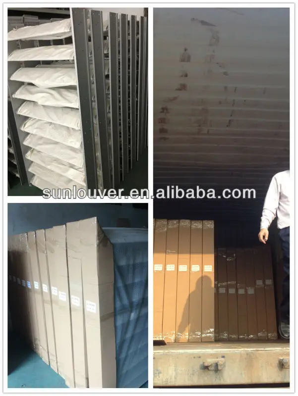 Metal louver fixing system for facade ventilated facade system