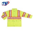High Visibility Reflective Construction Safety Jacket
