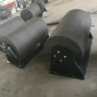 pile guard roller cushion nylon rubber wheel fender