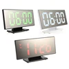 Zogift Digital Alarm Clock LED Mirror Clock Multifunction Snooze Display Time Night LCD Light Table Desktop clock