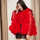 Fahion Fur, Real Fox Fur Vest with Factory Price and Top Quality Finland Fox Fur