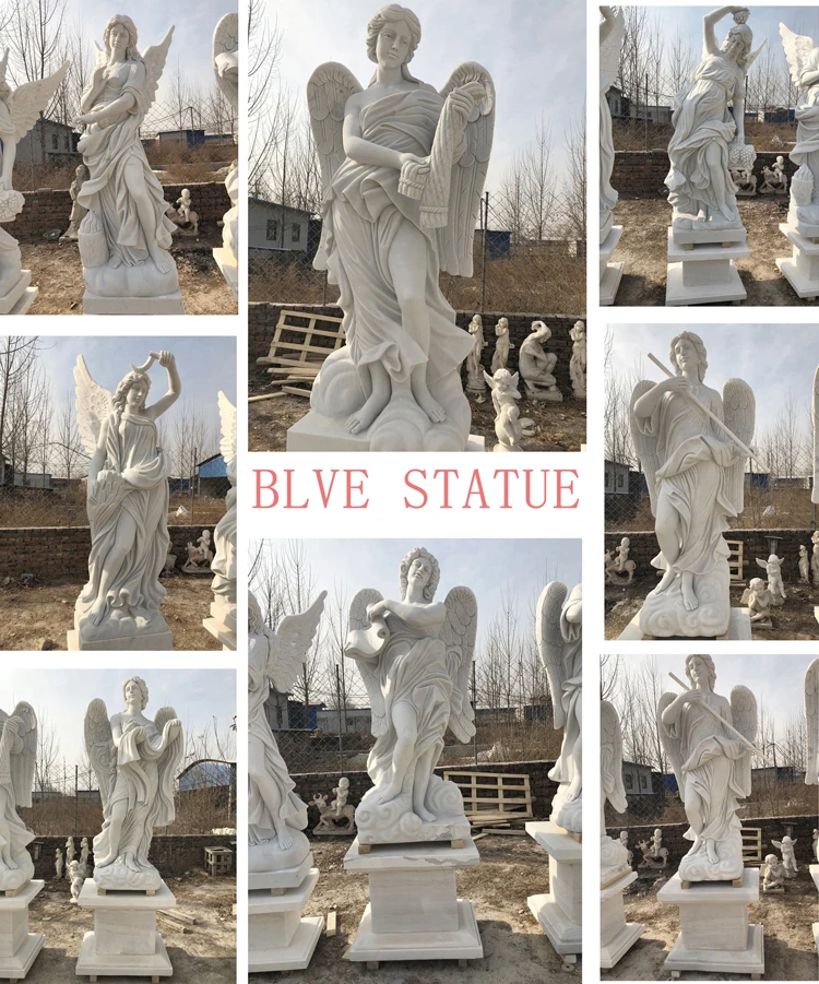 Life size custom stone carving made resin fiberglass Wholesales TV & Movie anime Character Figurine marble  sculpture MSG-505