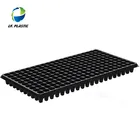 200 black plastic nursery seed plant tray