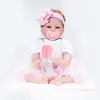 Kid Toys Silicone Vinyl Reborn Baby Dolls Mini Newborn Dolls