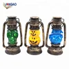 Desktop new product ideas 2018 wholesale OEM retro oil lamp led battery decorations gift halloween lights for party home decor