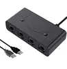 Gamecube Controller Adapter with Turbo and Home Buttons NGC For Super Smash Bros Will U, For Switch/Wii U & PC USB