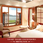 aluminum antique replace ment outswinging casement window with screen