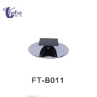wholesale factory 360 degree chrome metal sofa feet swivel round sofa spare parts metal chair base leg for sofa