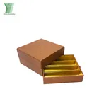 Luxury 2 Layers Handcraft Custom Logo Stamping Chocolate Box Wholesale, Cardboard Box,Chocolate Gift Box