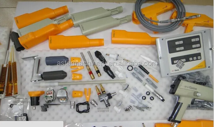 Gema Electrostatic Powder Coating Spray Gun Spare Parts