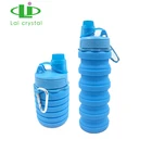 Free Sample Hot Products Silicone Folding Water Bottle Collapsible Bottle Excellent Quality Low Price