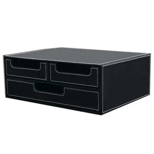 Leather stationery bo / gift bo / household storage bo / gift bo