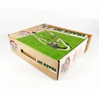 Company verified Export corrugated board package box for kids gift realway toy UV printed