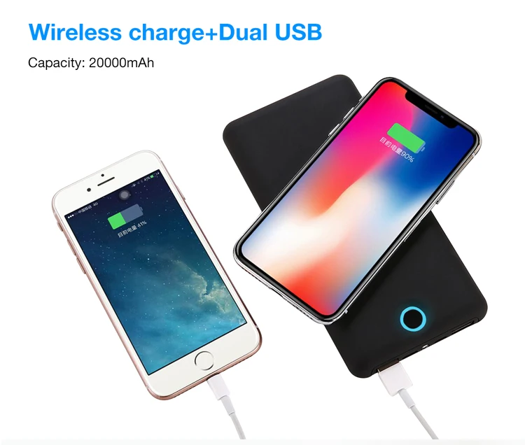 2019 Trending Products Battery Wireless Charger 20000mAh - ANKUX.COM