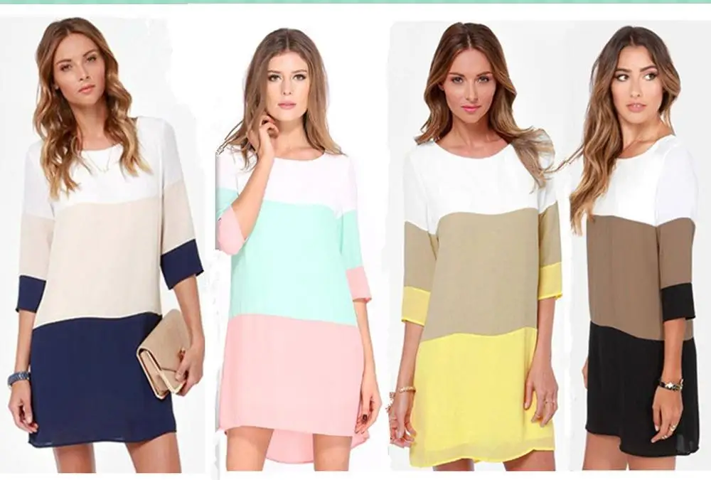 onen onen European summer loose wave pattern tassel sling dress Women's Clothing