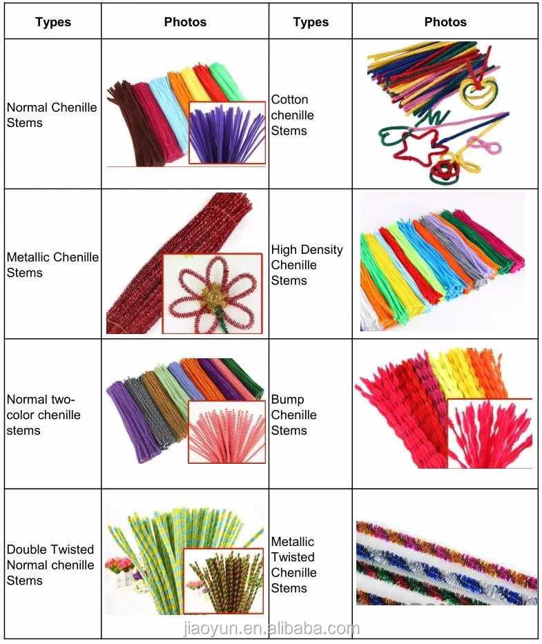 3mm Soft And Colorful Fuzzy Sticks For Diy Art And Craft Toys Buy 