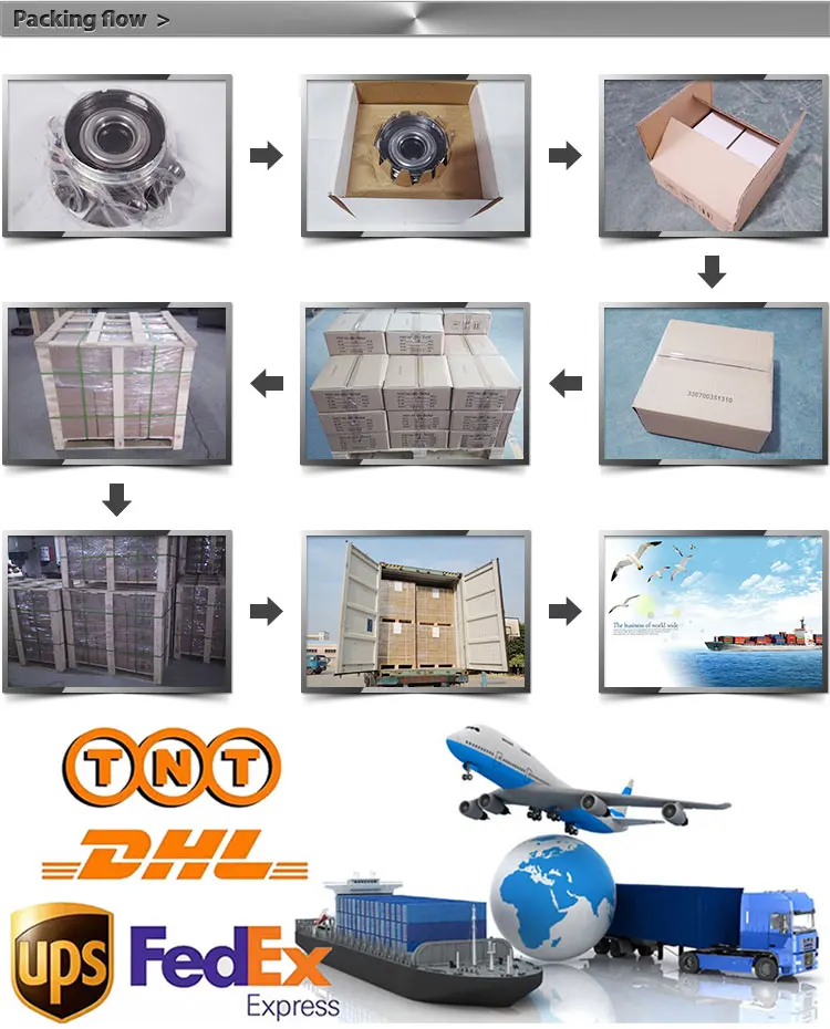 Auto spare parts hub bearings wheel bearing for BYD F0 DAC38690039/34