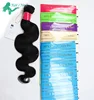 custom logo bundle wrap for virgin hair packaging