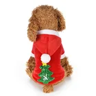 2018 Christmas Warm Dog Clothes Pet Costume Autumn/Winter Jumpsuit Outfit Hoodie Apparel Christmas Gift for Dog Cat