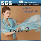 Quality and quantity assured thai silk scarf shawl