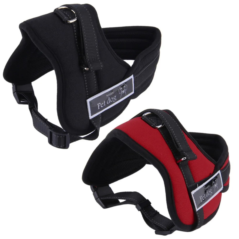 Big Dog Soft Adjustable Harness Pet Large Dog Walk Out Harness Vest Collar Hand Strap Pitbulls S/M/L/L/L Worldwide Store