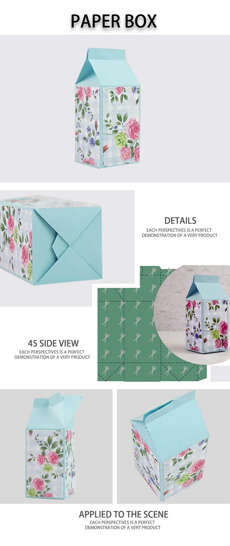 item: custom cardboard paper box fot gift size: custom material