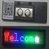 2019 new designer APP LED Programmable Scrolling Name Message Badge Digital Display English