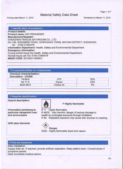 MSDS-
