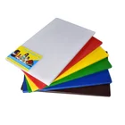 Dishwasher Safe PP Thin Cutting Board Set Supply