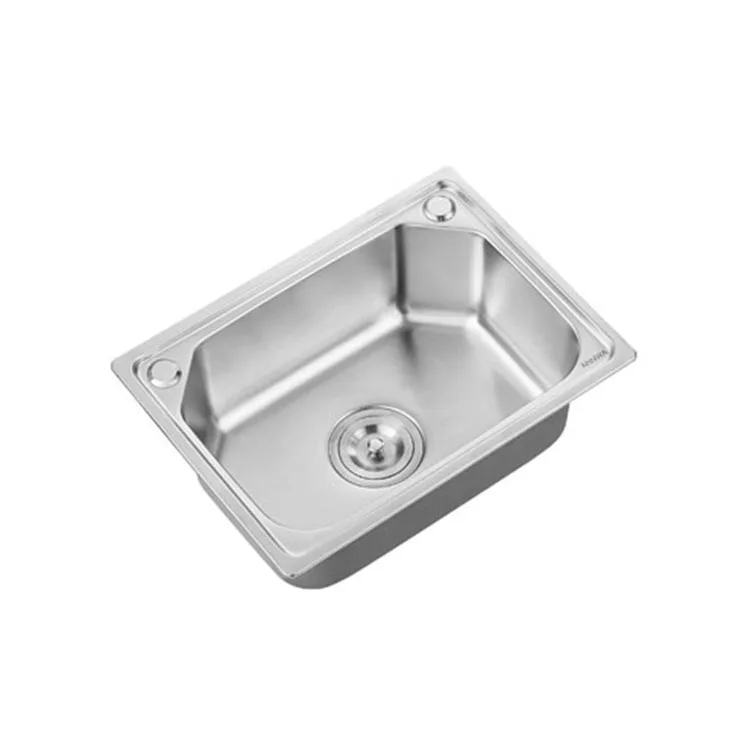N1SC615L   ANNWA Stainless Steel 304 Cheaper Countertop Undermount  single bowl Kitchen Sink