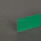 label holders for shelf/PVC adhesive price strip/plastic price strip
