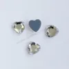 Flat back heart crystal hotfix stones for clothing