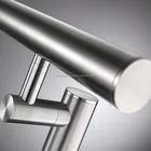 wall mounted stainless steel top mounted handrail bracket for escalator/staircase balustrade and tube fixing
