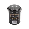 Food Grade Round Empty Metal Tea Can/Coffee Tin Box/Tin Container Box Metal Tea with Double Tin Hasp