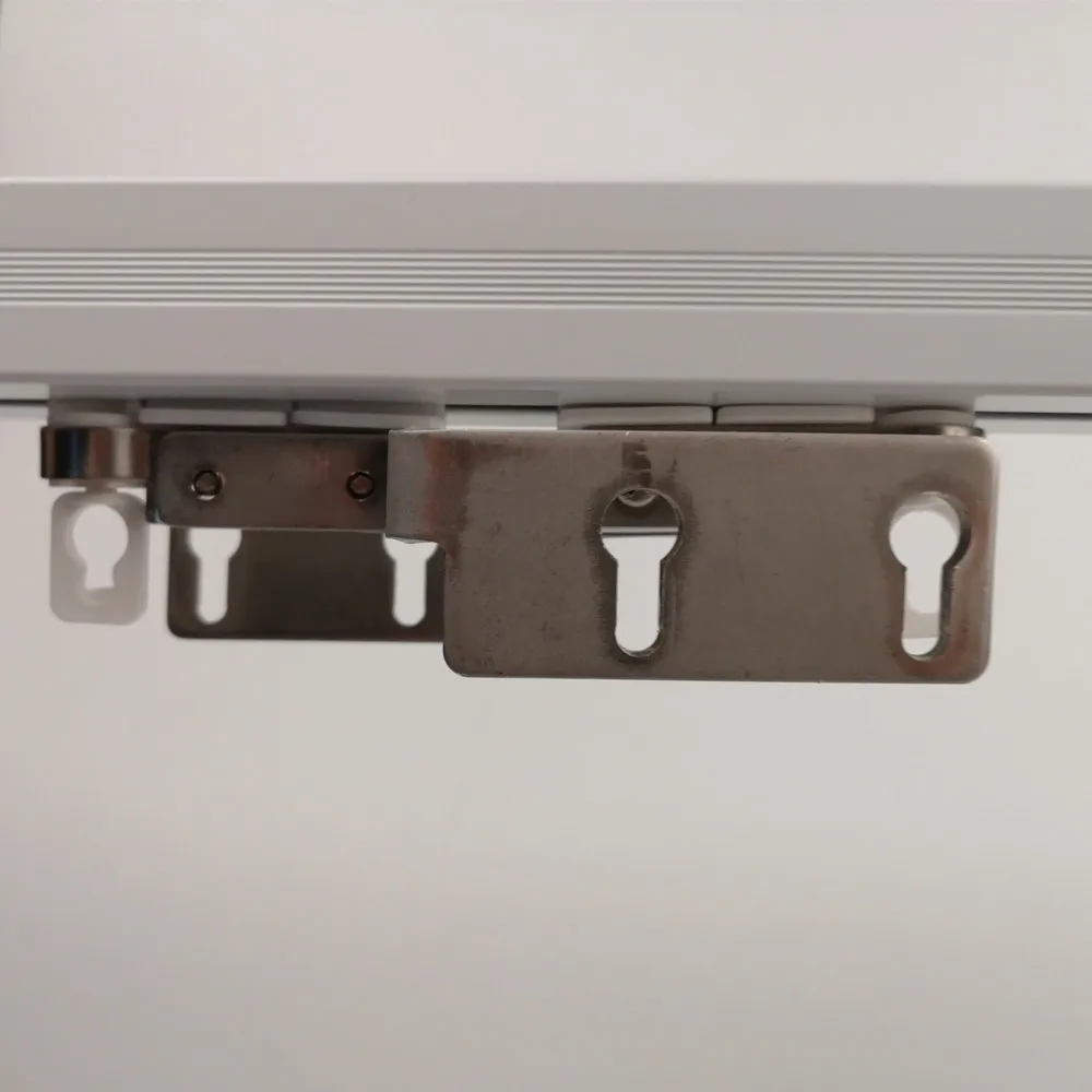 KECO professional ripple fold curtain glider A0025 and curtain track carrier for automatic wave curtain with stainless materials