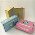 Custom Printed Your Logo Shipping Box Corrugated Retail Mailer Order Mailing Box for Underwear Swimwear