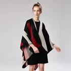 China factory wholesale European design hot sale Cloak thick shawl hijab 0319031