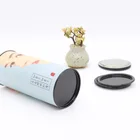 Hot New Arrival Cardboard Tea Paper Box Creative Round Tea Paper Packaging