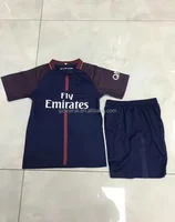 child football uniform kids football jersey 2017-18 Neymar jr soccer set high quality