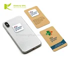 Original Design Sticky Cleaning Cell Mobile Phone Screen Cleaner/Microfiber Screen Cleaner Sticker