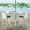 Outdoor Wicker Furniture/Bar Set/Wicker patio set (BF10-R187)