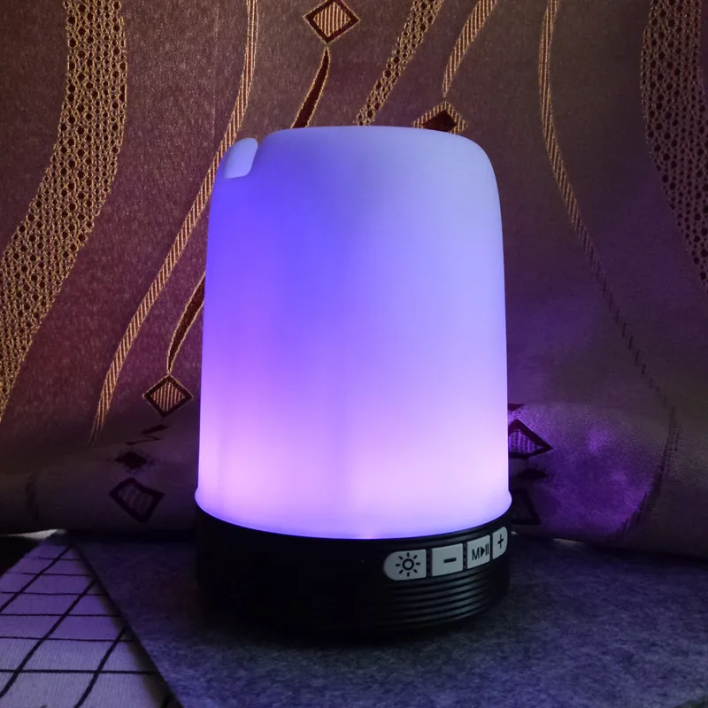 HF-Q6 outdoor portable pen holder Bluetooth speaker creative light wireless player portable gift small speaker - ANKUX.COM
